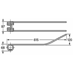 DENTE GIROANDATORE ADATTABILE LELY E REPOSSI