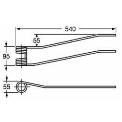 DENTE GIROANDANATORE ADATTABILE SAMA