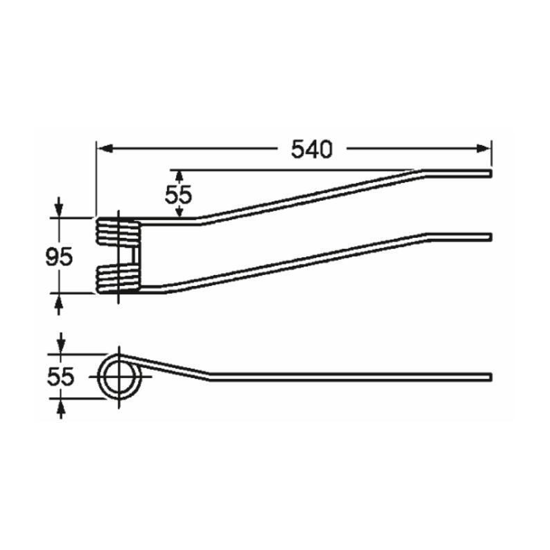 DENTE GIROANDANATORE ADATTABILE SAMA