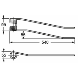 DENTE GIROANDANATORE ADATTABILE SAMA, SUPERMIXER SX