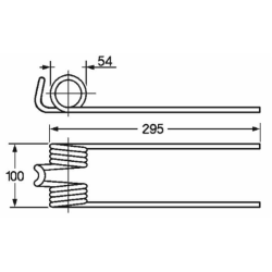 DENTE RANGHINATORE ADATTABILE BICIEFFE