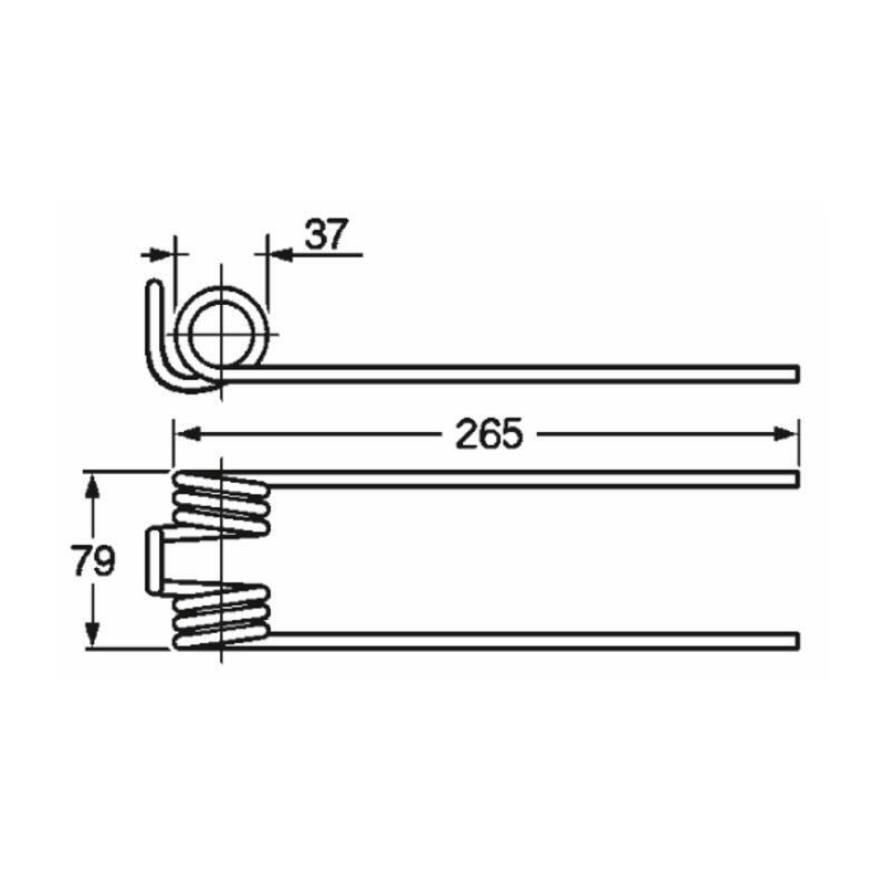 DENTE RANGHINATORE ADATTABILE MC CORMICK