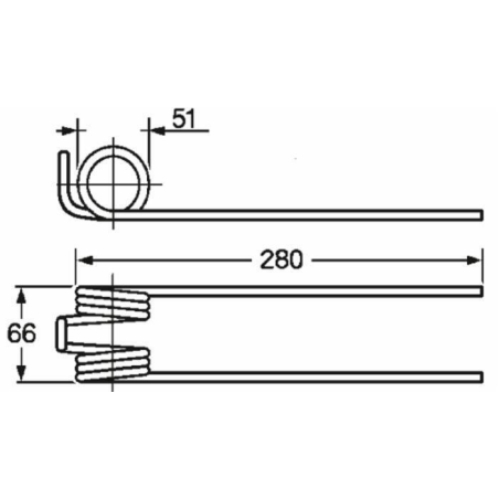 DENTE RANGHINATORE ADATTABILE MOLON VECCHIO