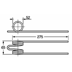 DENTE RANGHINATORE ADATTABILE PZ