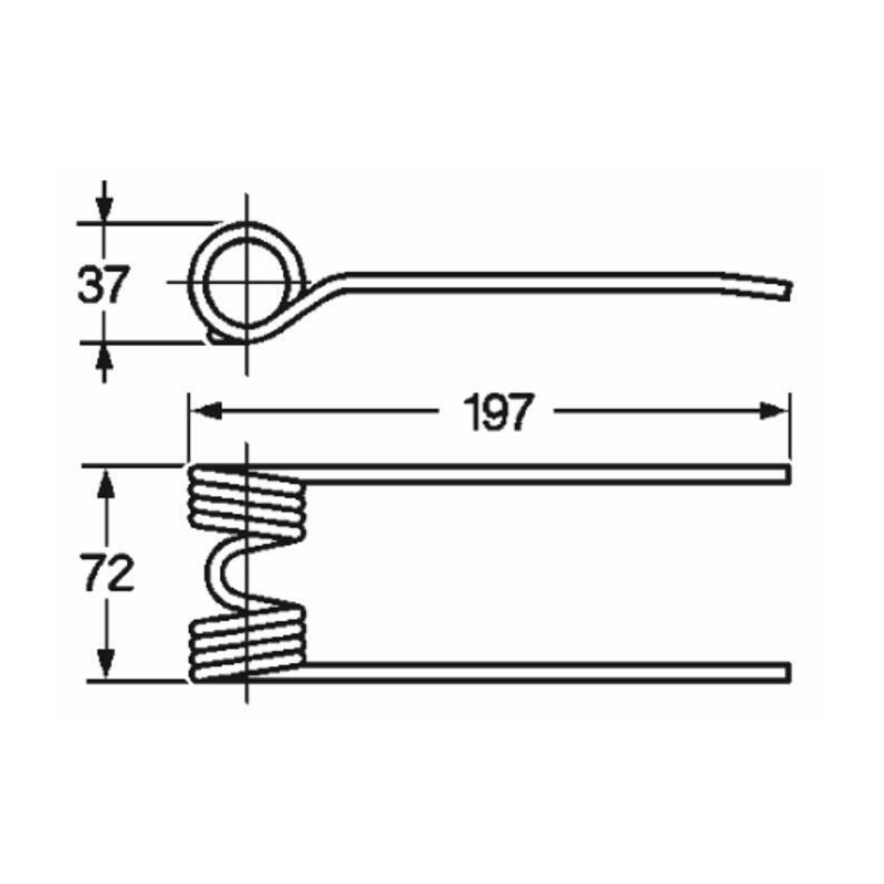 DENTE PICK-UP ADATTABILE AMA TIPO SPAGNA