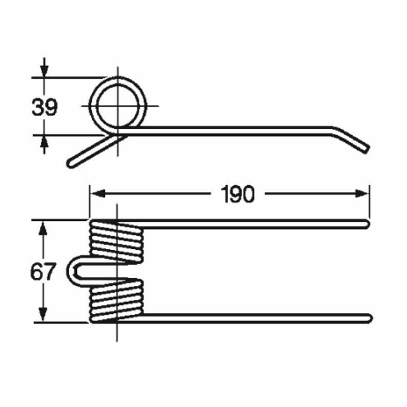 DENTE PICK-UP ADATTABILE HESSTON, REF. 708045981