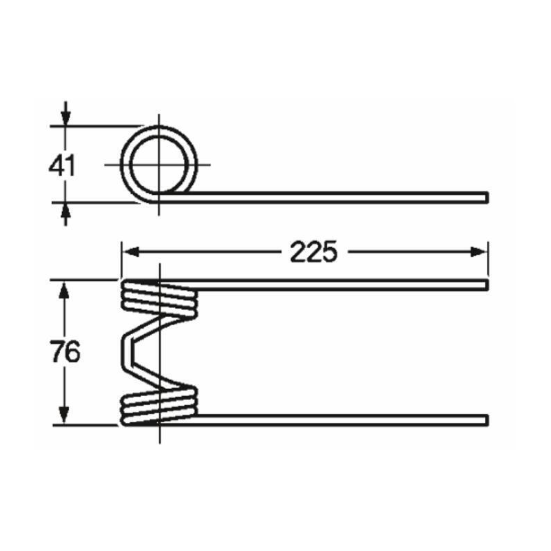 DENTE PICK-UP ADATTABILE JOHN DEERE, REF. C11427CX