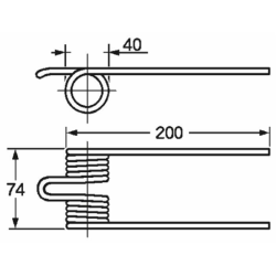 DENTE PICK-UP ADATTABILE SAIMM, AGRIFULL