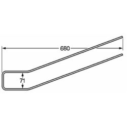 DENTE RASTRELLO ADATTABILE IMA LA ROCCA