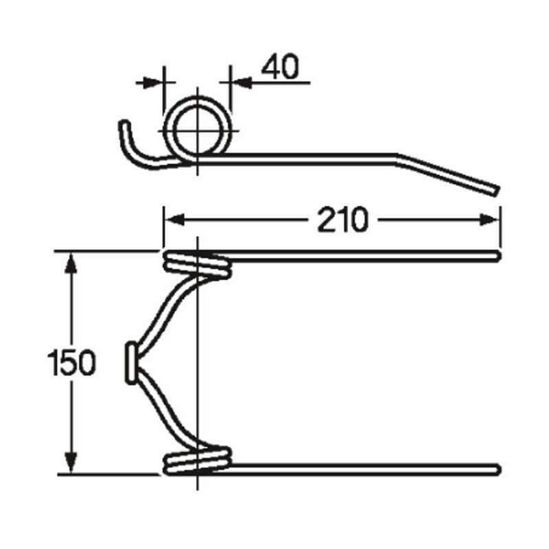 DENTE MIETITREBBIA ADATTABILE LAVERDA