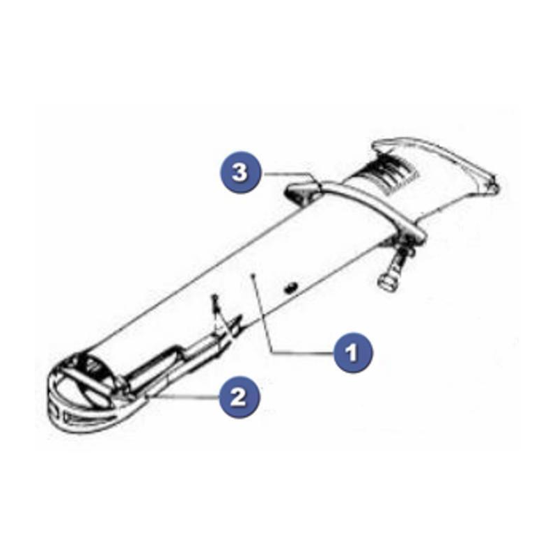 TUBO SPANDITORE COMPLETO DI DIFFUSORE ADATTABILE SPANDICONCIME VICON