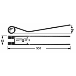 MOLLA GIROANDANATORE ADATTABILE POTTINGER
