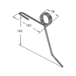 MOLLA SEMINATRICE POSTERIORE ADATTABILE ABA