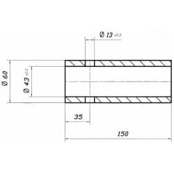 BUSSOLA PER PUNTE FORATE Ø 42
