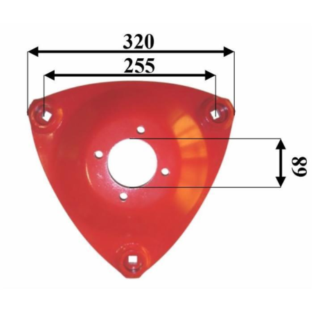 DISCO TRIANGOLARE ADATTABILE VICON