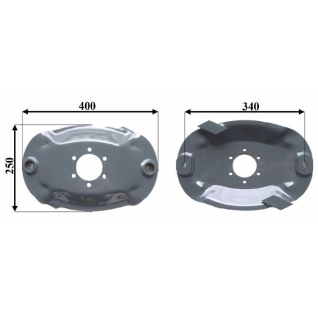 DISCO OVALE ADATTABILE CLAAS 9515104