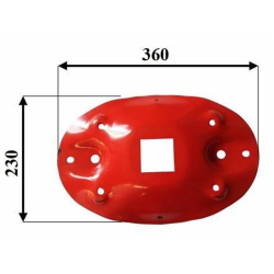 DISCO OVALE ADATTABILE LELY