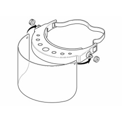 VISIERA PROTETTIVA IN POLICARBONATO