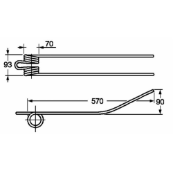 DENTE ANDANATORE ADATTABILE  MASCHIO