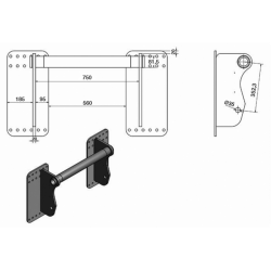 ATTACCHI PER SOLLEVATORE TELESCOPICO ADATTABILE MANITOU