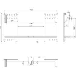 ATTACCHI PER SOLLEVATORE TELESCOPICO ADATTABILE MERLO