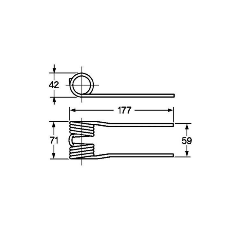MOLLA NERA ADATTABILE PRESSA KRONE