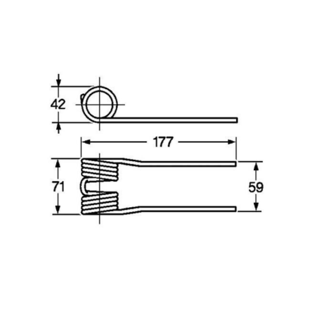 MOLLA NERA ADATTABILE PRESSA KRONE