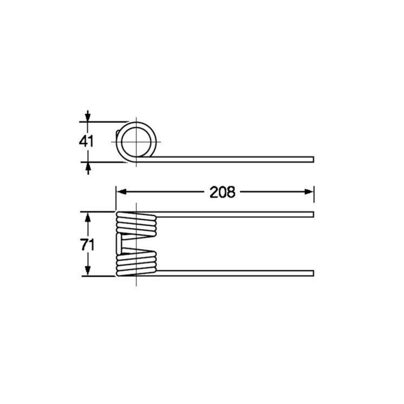 MOLLA ADATTABILE A PRESSA LELY-WELGER