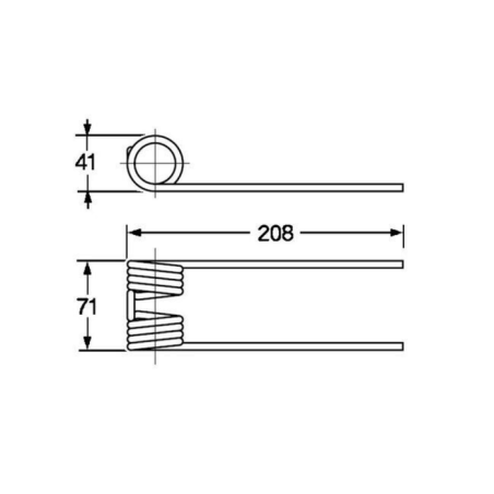 MOLLA ADATTABILE A PRESSA LELY-WELGER