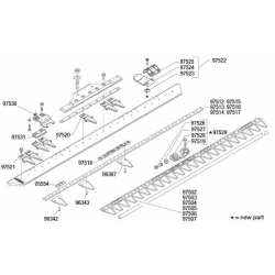 Lama 27 sezioni adattabile BCS 59058740