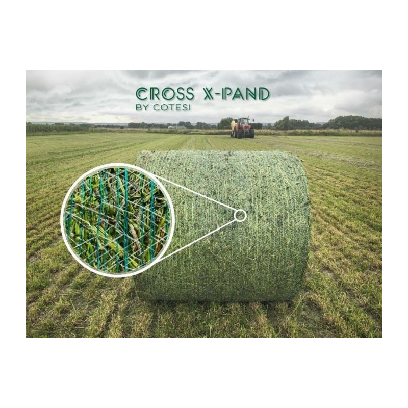 RETE PER ROTOPRESSA 123CM X 3000M CROSS XP