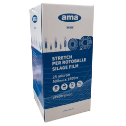 FILM 0,5X1800M 25 MICRON VERDE