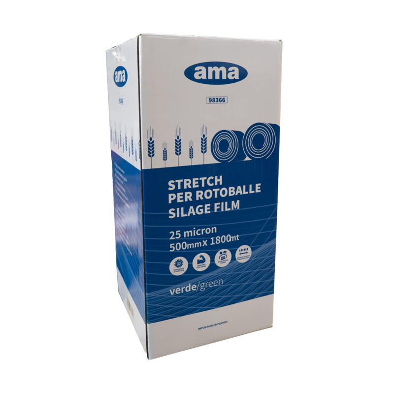 FILM 0,5X1800M 25 MICRON VERDE