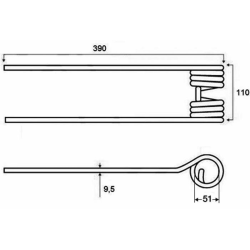 DENTE GIRELLO ORIGINALE KUHN