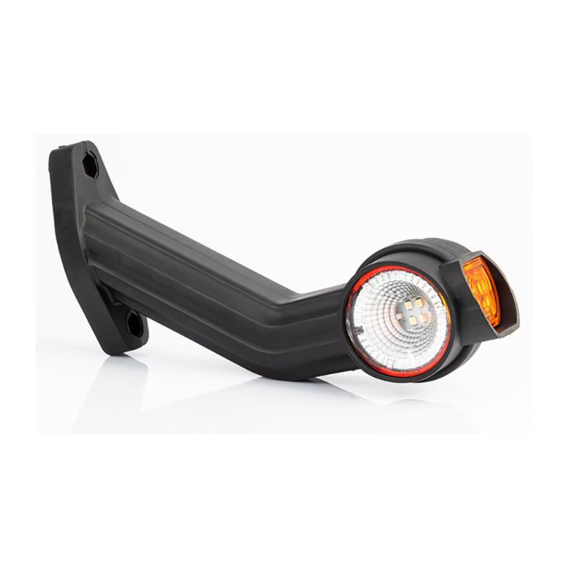 Luce ingombro DX LED 12-36V con luce anteriore, laterale e posteriore