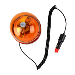 Girofaro alogeno 12V base magnetica, 55W, IP66