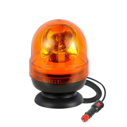 Girofaro alogeno 24V base magnetica, 55W, IP66