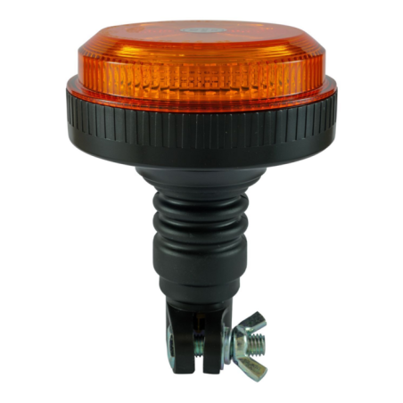 Lampeggiante a LED 12-24V, base ad asta flessibile, 30 LED, IP67