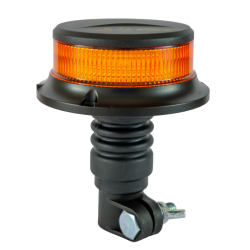 Lampeggiante a LED 12-24V, base ad asta flessibile, 18 LED, IP67