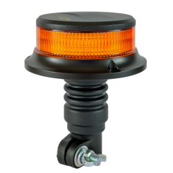 Lampeggiante a LED 12-24V, base ad asta flessibile, 18 LED, IP67