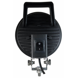 Faro da lavoro rotondo a LED 12-28V, 36W,  4050LM, 12 LED,  con interruttore ON/OFF e maniglia, raggio ampio/largo