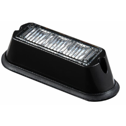 Luce di segnalazione 3 LED arancio, 12-24V, 9W, IP67