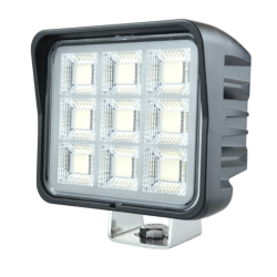 Faro lavoro LED 10-30V DC, 144W, 11520 LM. Fascio di luce ampio, 144 LED