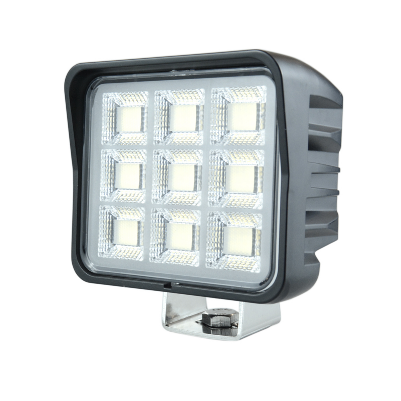Faro lavoro LED 10-30V DC, 144W, 11520 LM. Fascio di luce ampio, 144 LED