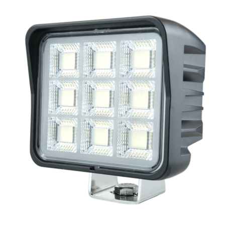 Faro lavoro LED 10-30V DC, 144W, 11520 LM. Fascio di luce ampio, 144 LED