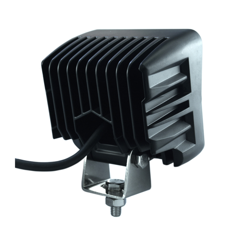 Faro lavoro LED 10-30V DC, 144W, 11520 LM. Fascio di luce ampio, 144 LED