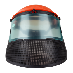 VISIERA COMBINATA POLICARBONATO/RETE