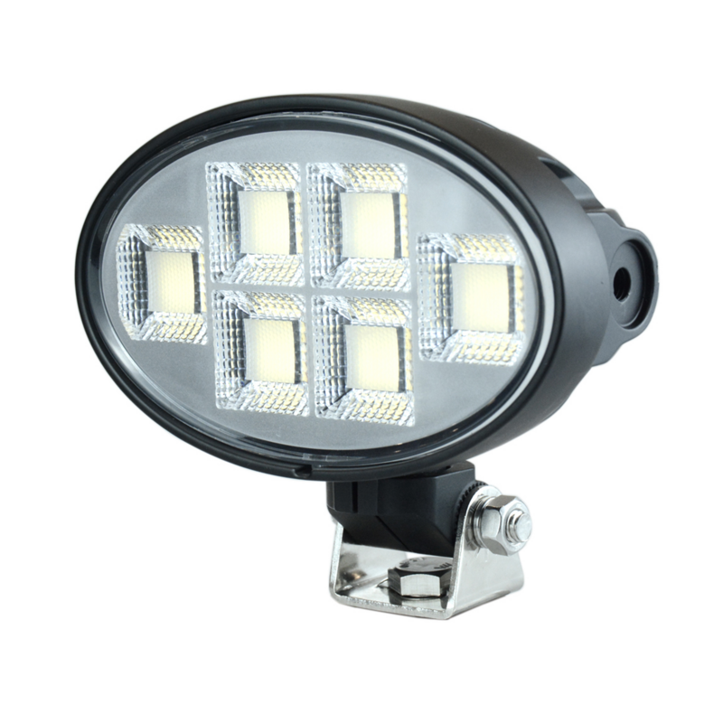 Faro lavoro LED 10-30V DC, 120W, 9600 LM. Fascio di luce ampio, 120 LED