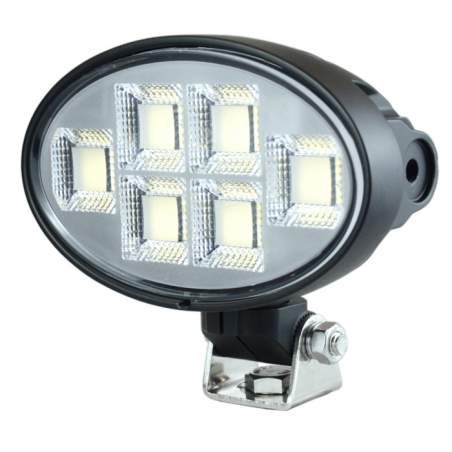 Faro lavoro LED 10-30V DC, 120W, 9600 LM. Fascio di luce ampio, 120 LED