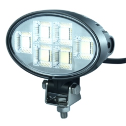 Faro lavoro LED 10-30V DC, 120W, 9600 LM. Fascio di luce ampio, 120 LED
